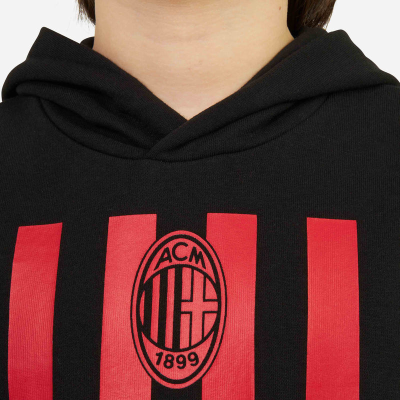MILAN KIDS’ SWEATSHIRT WITH HOOD AND PRINT