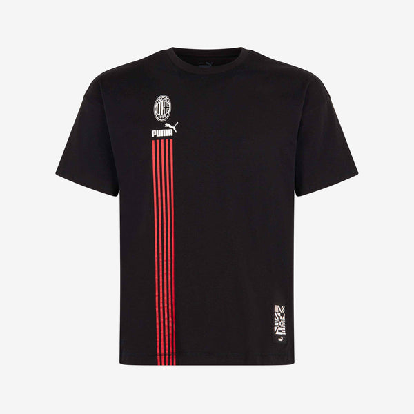 MILAN T-SHIRT WITH PRINTS AND PATCH