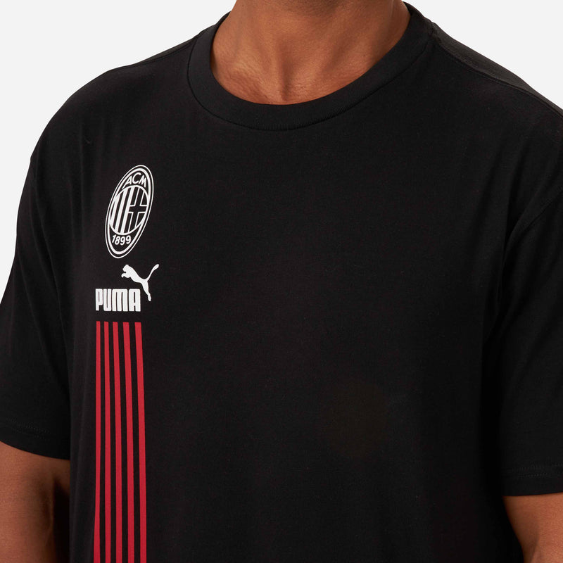 MILAN T-SHIRT WITH PRINTS AND PATCH