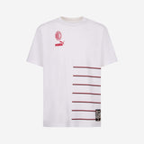 T-SHIRT MILAN CON STAMPE E PATCH