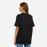 MILAN WOMEN'S T- SHIRT WITH PRINTS AND SIDE SLITS