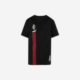 MILAN KIDS’ T-SHIRT WITH PRINTS AND PATCH