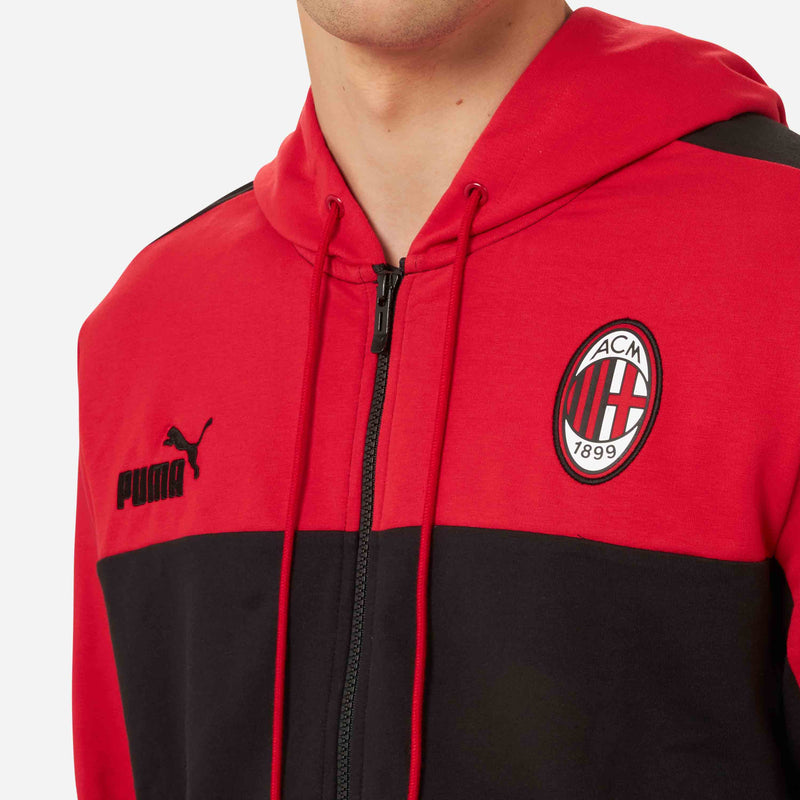MILAN TRACKSUIT WITH FULLY-ZIPPERED, HOODED SWEATSHIRT AND PANTS