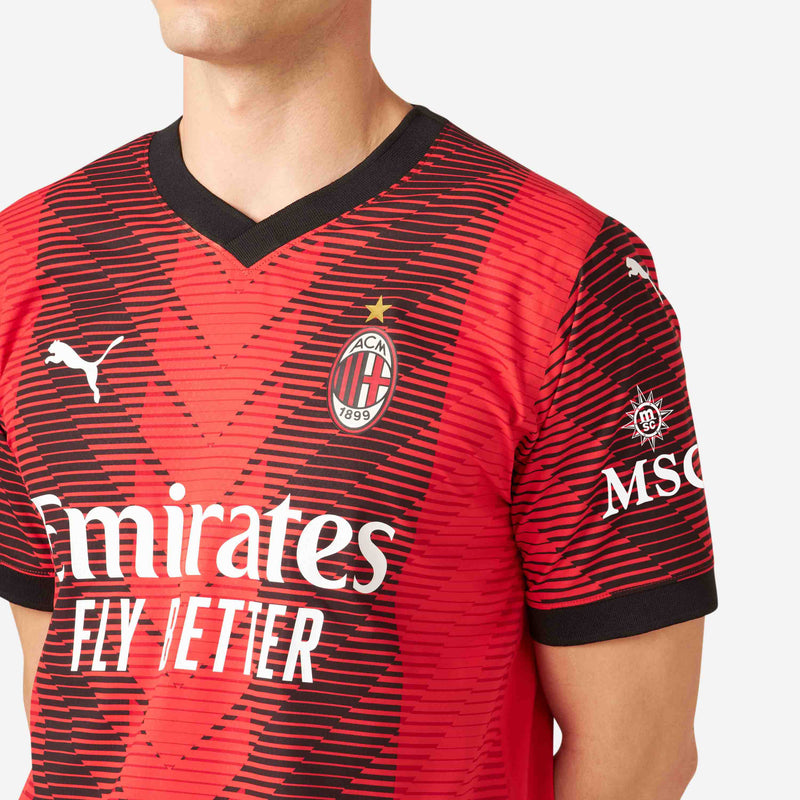 AC Milan Puma Home Shirt 2023-24 - Kids