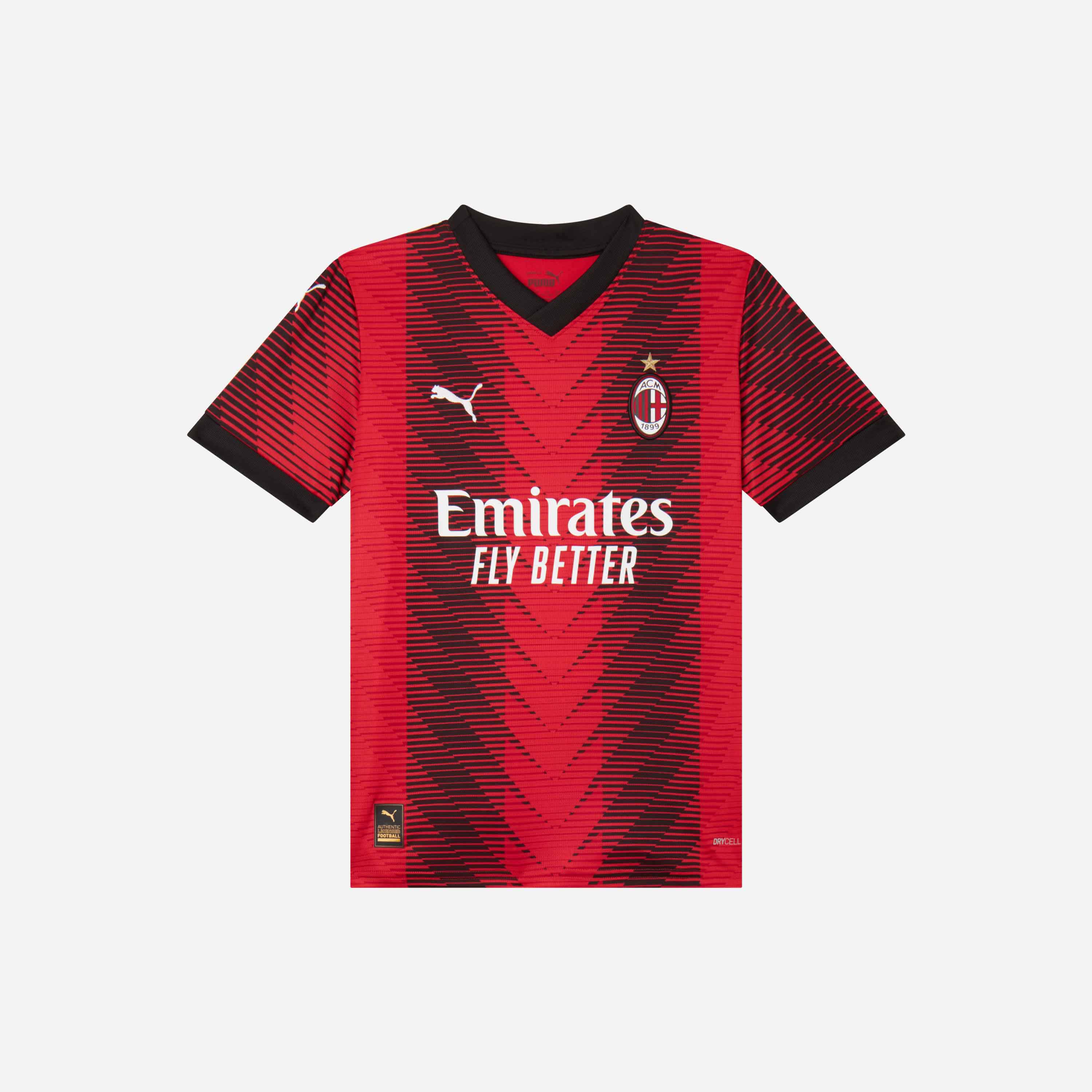 AC Milan No11 Niang Home Soccer Club Jersey