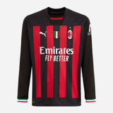 MILAN LONG SLEEVE HOME REPLICA 2022/23 JERSEY