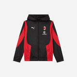 MILAN PREMATCH 2023/24 KIDS’ JACKET WITH ZIPPER AND HOOD