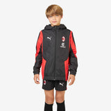 MILAN PREMATCH 2023/24 KIDS’ JACKET WITH ZIPPER AND HOOD