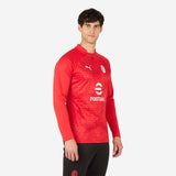 MAGLIA MILAN TRAINING 1/4 ZIP A MANICA LUNGA 2023/24