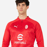 MAGLIA MILAN TRAINING 1/4 ZIP A MANICA LUNGA 2023/24