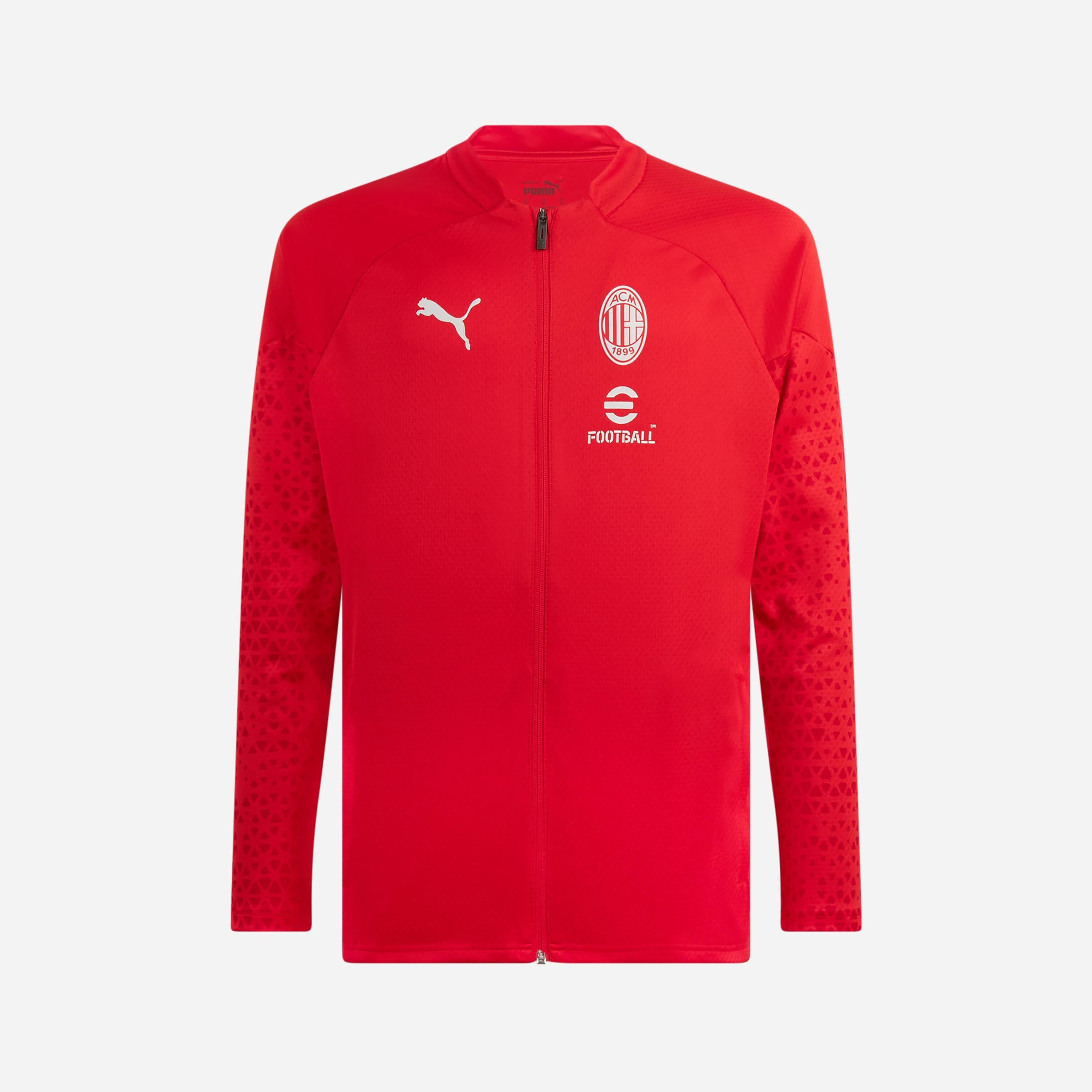 MILAN TRAINING 2023/24 JACKET WITH ZIPPER AND POCKETS | AC Milan Store