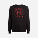 AC MILAN CREW NECK PRINTED HOODIE FOOTBALL CORE