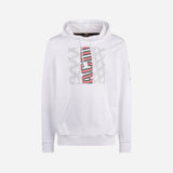 MILAN FOOTBALL CORE SWEATSHIRT WITH HOOD AND PRINT