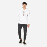 MILAN FOOTBALL CORE SWEATSHIRT WITH HOOD AND PRINT