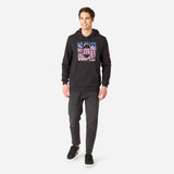 MILAN FOOTBALL CORE SWEATSHIRT WITH HOOD AND PRINT