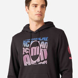 MILAN FOOTBALL CORE SWEATSHIRT WITH HOOD AND PRINT