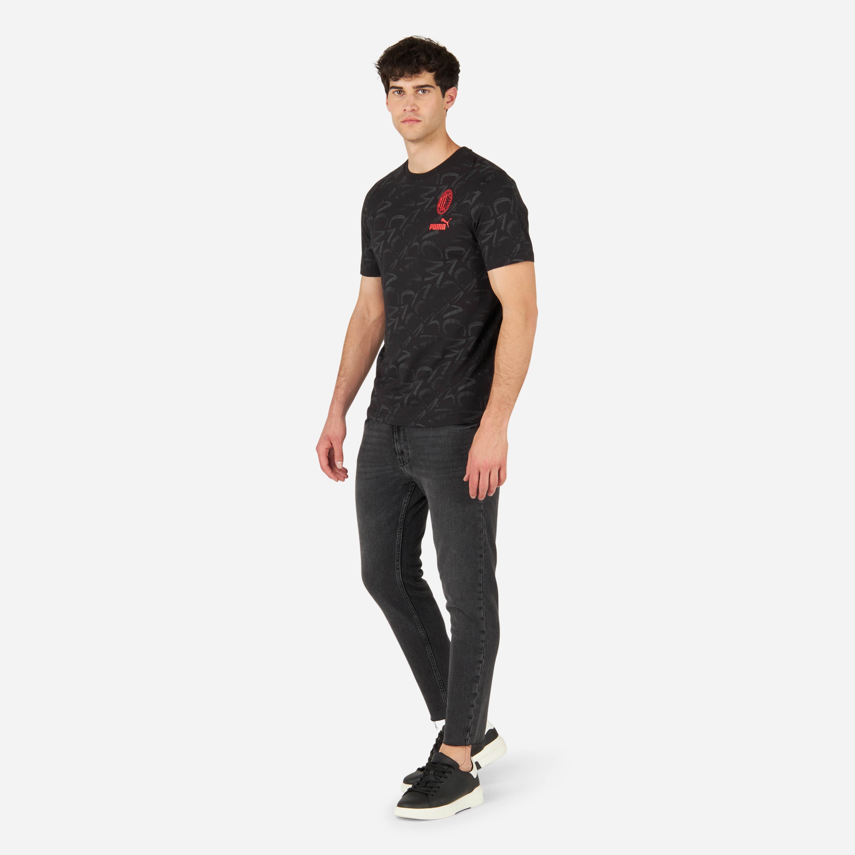 MILAN T-SHIRT WITH ALLOVER PRINT