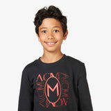 AC MILAN PRINTED KIDS HOODIE FOOTBALL CORE