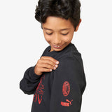 AC MILAN PRINTED KIDS HOODIE FOOTBALL CORE