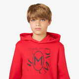 AC MILAN PRINTED KIDS HOODIE FOOTBALL CORE