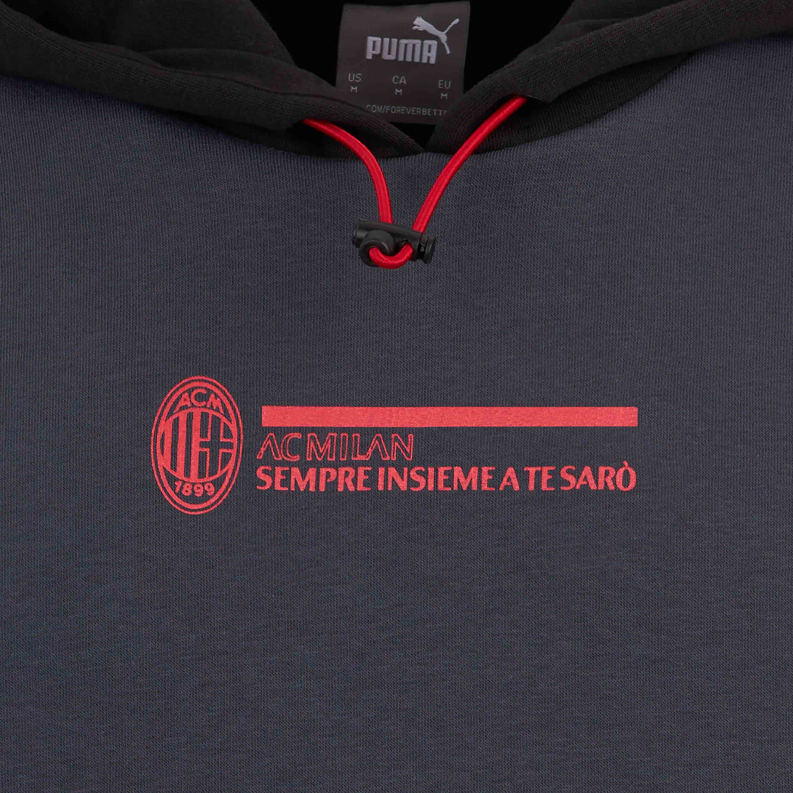 AC MILAN FOOTBALL CULTURE ZIPPER HOODIE