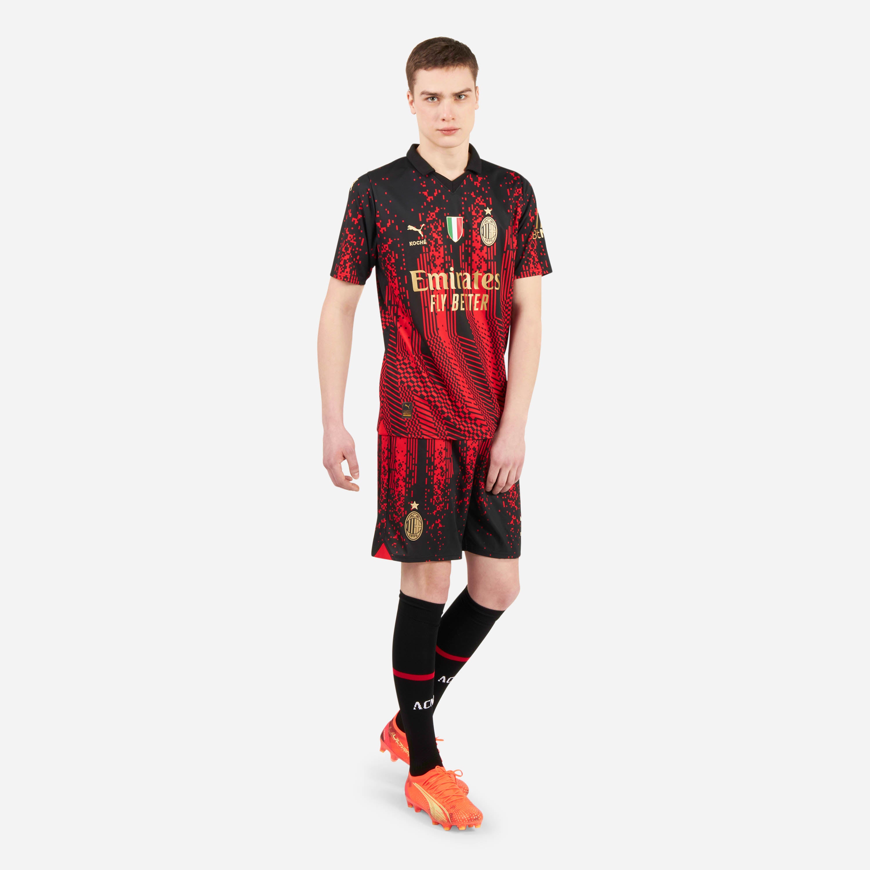 MILAN X KOCHÉ 4TH REPLICA 2022/23 SHORTS