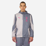 MILAN PREMATCH 2024 JACKET WITH ZIPPER AND HOOD