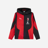 MILAN PREMATCH 2024 KIDS’ JACKET WITH ZIPPER AND HOOD
