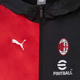 MILAN PREMATCH 2024 KIDS’ JACKET WITH ZIPPER AND HOOD