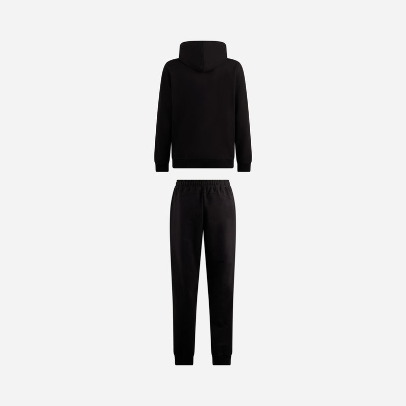 Adidas A.C. Milan Track Suit Pants + Jacket Set Black Olive