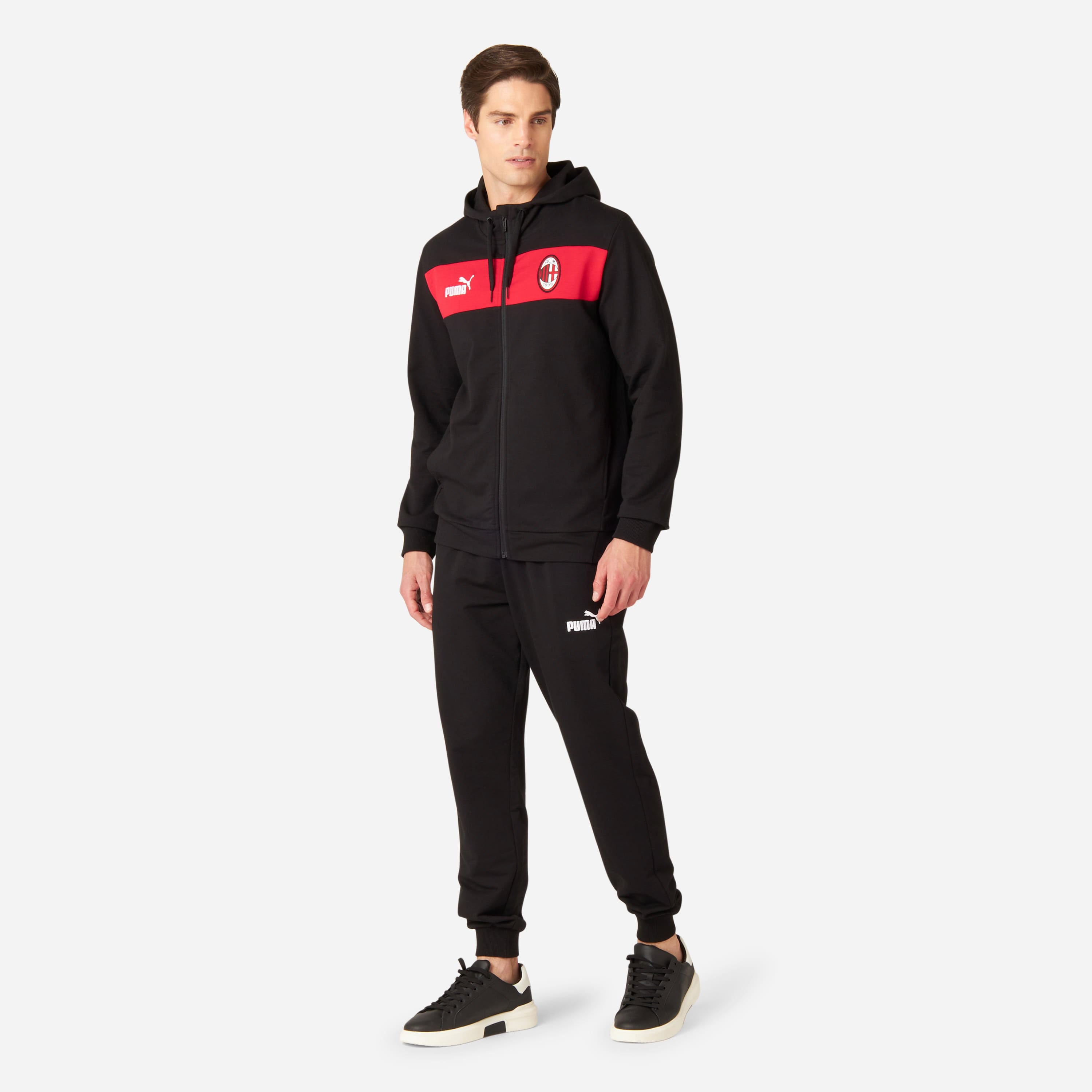 MILAN TRACKSUIT WITH FULLY-ZIPPERED, HOODED SWEATSHIRT AND PANTS | AC ...