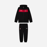 MILAN KIDS’ TRACKSUIT WITH FULLY-ZIPPERED, HOODED SWEATSHIRT AND PANTS