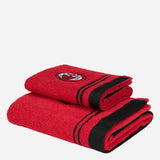 MILAN TOWEL SET WITH LOGO