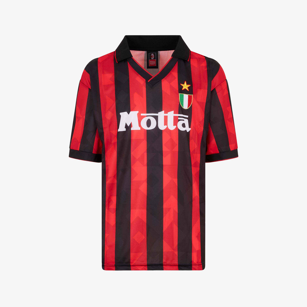 AC Milan Away football shirt 1992 - 1993. Sponsored by Motta