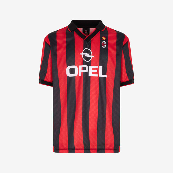 Vintage Adidas 90s AC Milan OPEL Soccer/football Jersey 