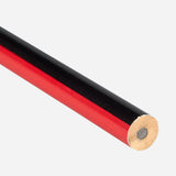 MILAN RED AND BLACK PENCIL WITH LOGO