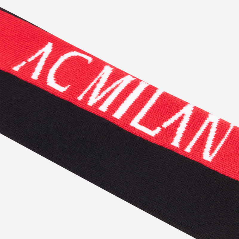 AC MILAN ANTI-SLIP RED&BLACK SOCKS
