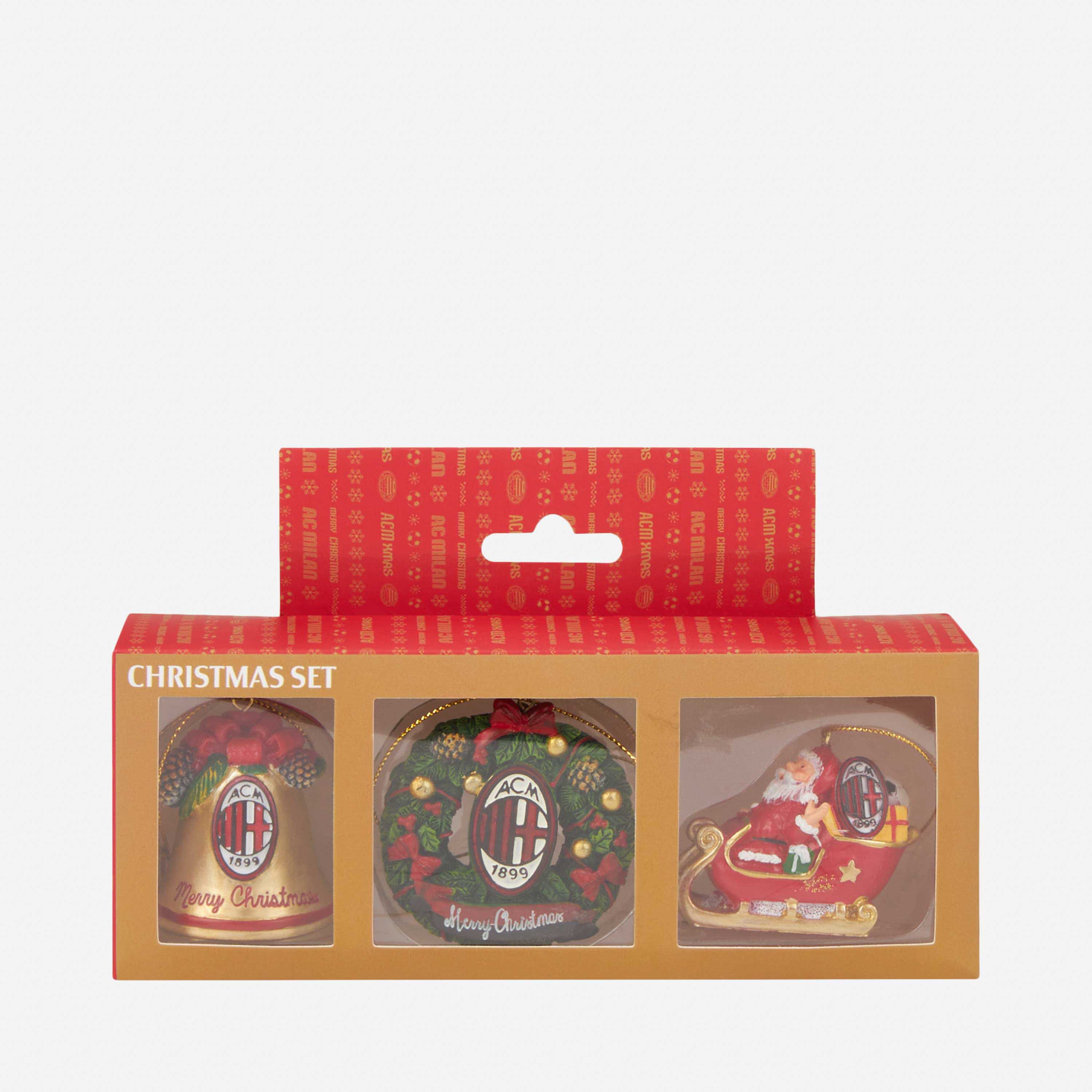 AC MILAN CHRISTMAS ORNAMENT SET