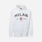 AC MILAN WHITE HOODIE COLLEGE COLLECTION
