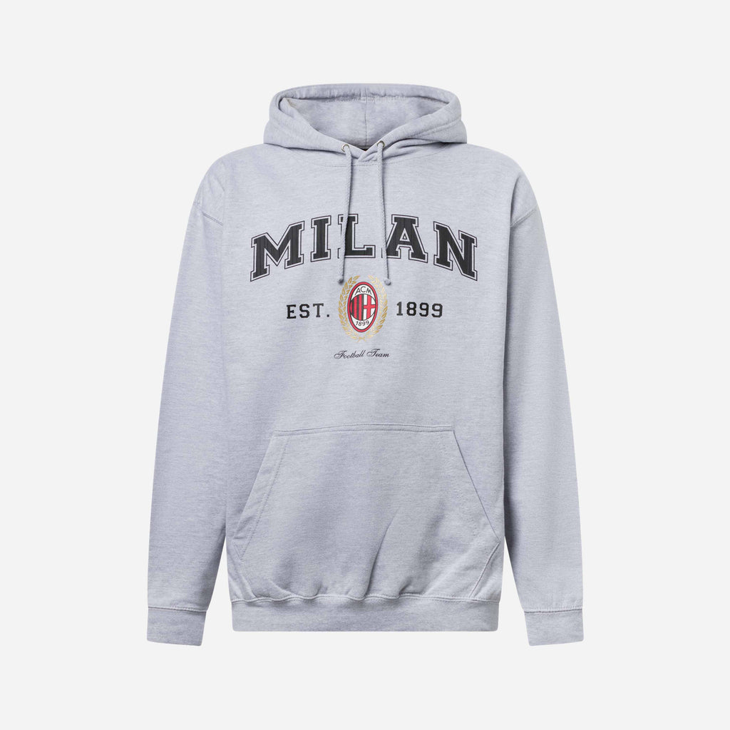 AC MILAN COLLECTION | Milan COLLEGE Store GREY AC HOODIE