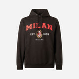 AC MILAN BLACK HOODIE COLLEGE COLLECTION