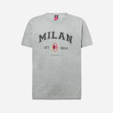 T-SHIRT MILAN GRIGIA COLLEGE COLLECTION