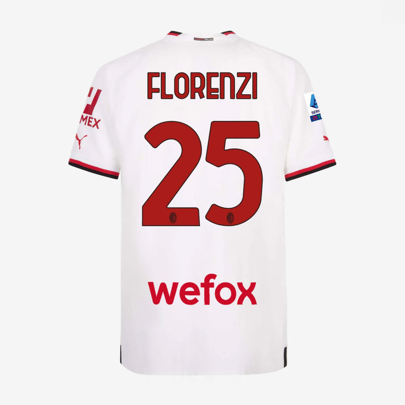 Maglia Matchworn AWAY Florenzi  - Sassuolo vs AC Milan