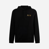 FROM MILAN TO THE WORLD BLACK HOODIE