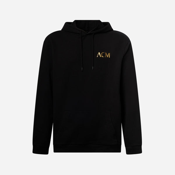 FROM MILAN TO THE WORLD BLACK HOODIE