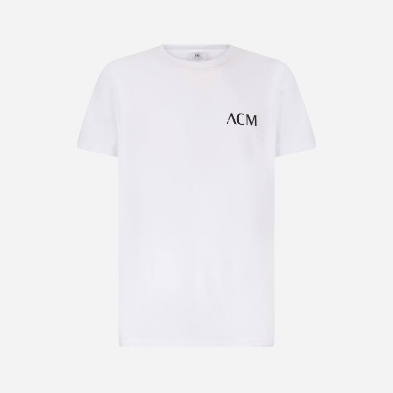 FROM MILAN TO THE WORLD WHITE T-SHIRT