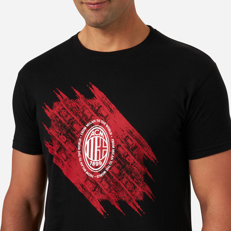 FROM MILAN TO THE WORLD T-SHIRT NERA
