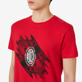 FROM MILAN TO THE WORLD RED T-SHIRT