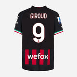 Matchworn Jersey HOME Giroud  - Sampdoria vs AC Milan