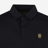 AC MILAN GOLD ESSENTIAL COLLECTION LONG SLEEVED POLO SHIRT